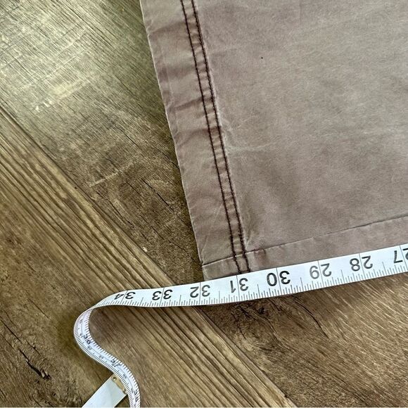 Free People Coffee Brown Cargo‎ Pants in Size 34W x 32L - Picture 9 of 10